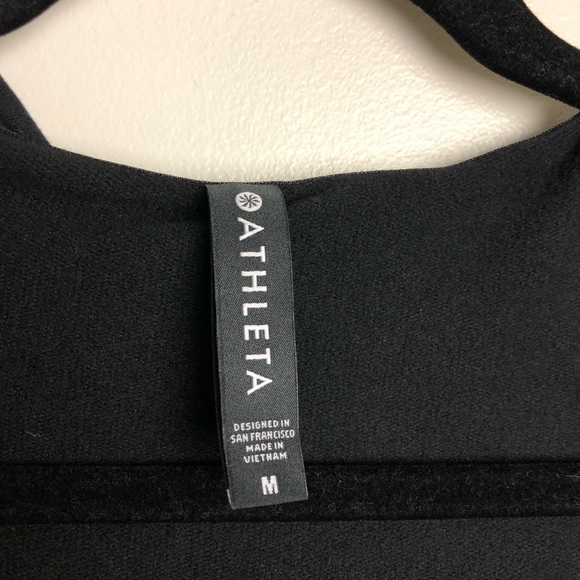 ATHLETA Purana Wrap Black Sweatshirt - Picture 4 of 11